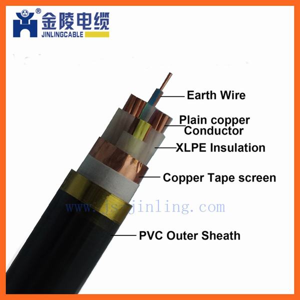 
                        N2xsy 0.6/1kv 3c+3e VFD Cable Variable Frequency Cable
                    
