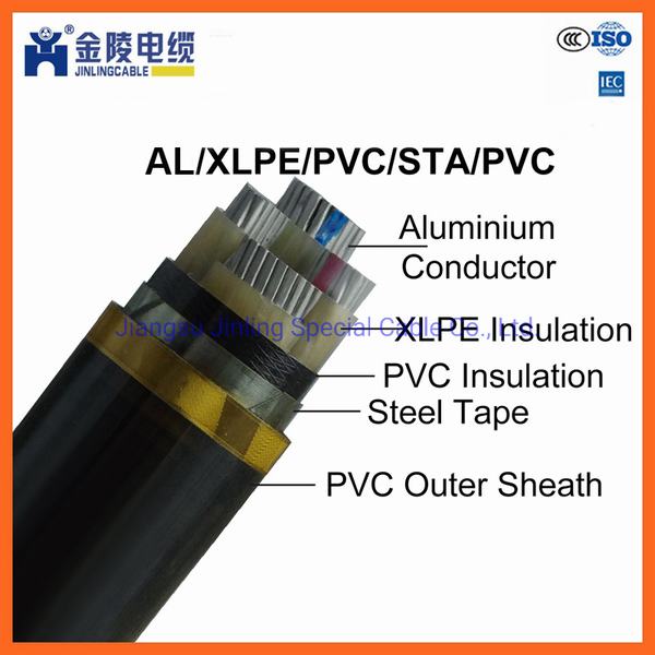 Na2xby XLPE Steel Tape Armored Insulted Power Cable