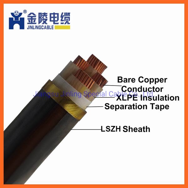 China 
                                 Two-Core 600/1000V aislamiento XLPE funda Cables LSZH ignífugo                              fabricante y proveedor