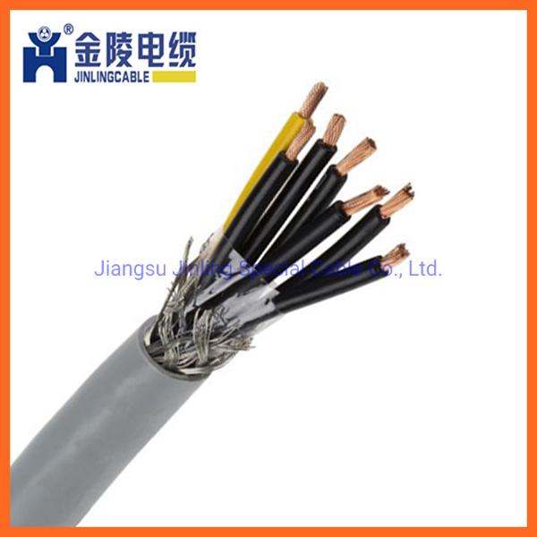 Yslcy PVC Insulted Cu Screen Flexible Control Cable