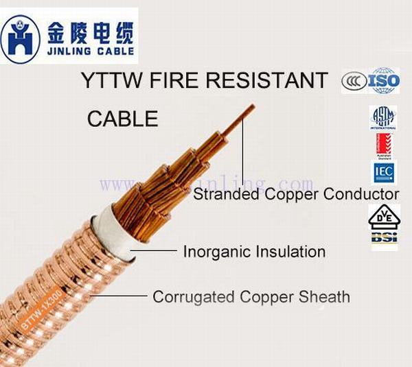 China 
                        Yttw Flexible Fireproof Fire Resistant Cable
                      manufacture and supplier