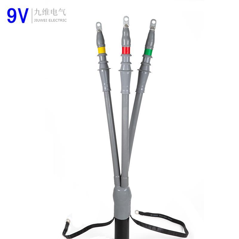 China 
                10kV 3-adriges Kabelverbinderset mit Kaltschrumpfschlauch, gerade Verbindung Satz
              Herstellung und Lieferant