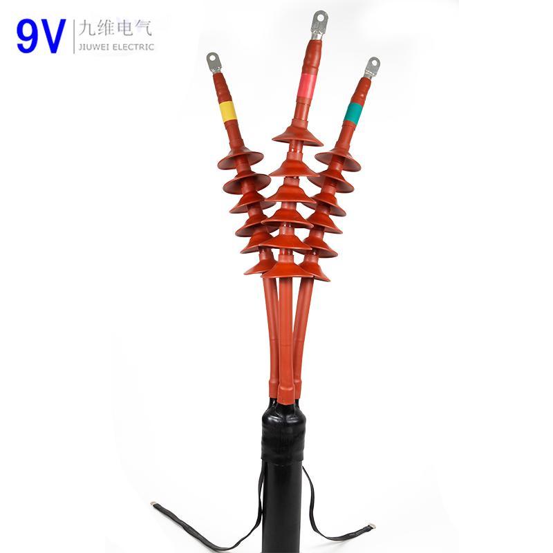 China 
                Preto/Vermelho/Cinzento Heat shrinkable straight through Cable Juntas
              fabricação e fornecedor