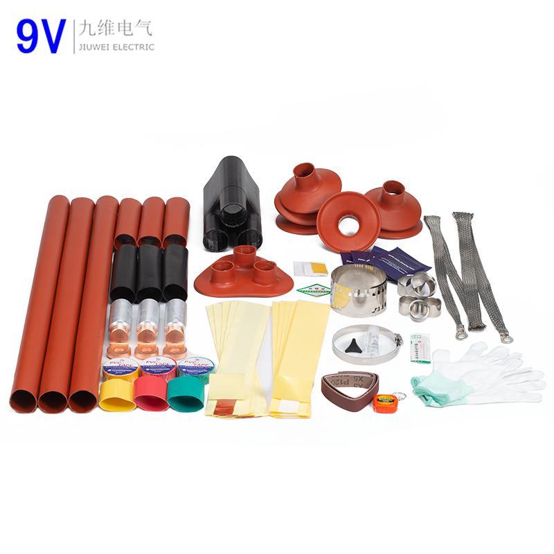 Certificated 10 Kv XLPE Heat Shrink Indoor and Outdoor Cable End Termination Kit