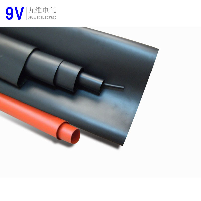 Electric Black Heavy Wall Heat Shrink Sleeve with Hot Melt Adhesive