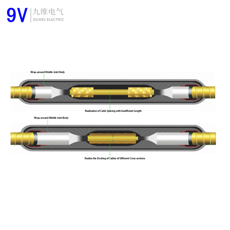 Китай 
                Отличный подземный кабельный разъем Vrbj обернутый промежуточный соединительный кабель Ремонт кабеля Соединение
              производитель и поставщик