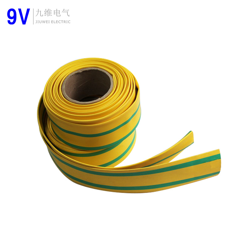 Hot Selling Heat Shrinkable Yellow-Green Insulation Sleeve