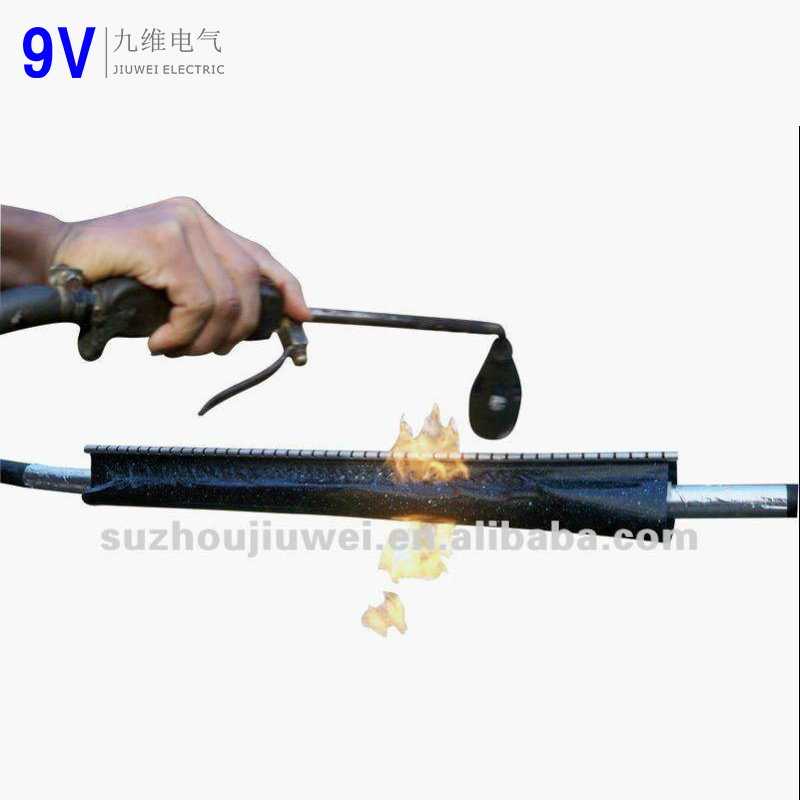China 
                Reinforced Heat Shrinkable Wrap Cable Around Accessories Repair Sleeve
              manufacture and supplier