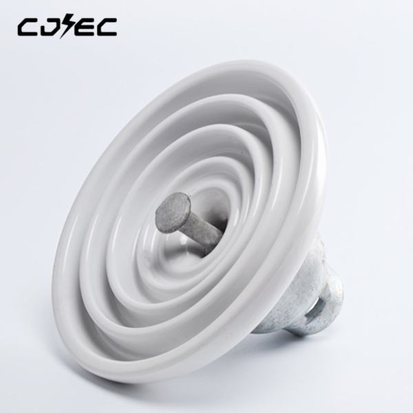 Chine 
                                 100KN Type de disque haute tension isolateurs en porcelaine céramique U100BL                              fabrication et fournisseur