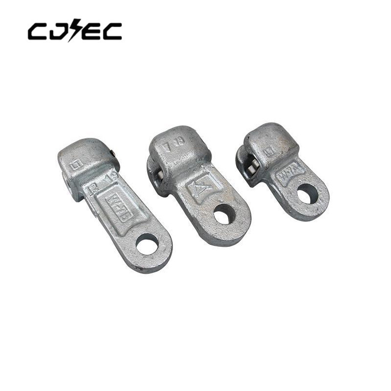 11kv Disc Fitting W-7b Socket Eye High Quality Iron Cable Clevis Pole Line Hardware Socket Eye Power Fitting Bowl Head Hanging Board