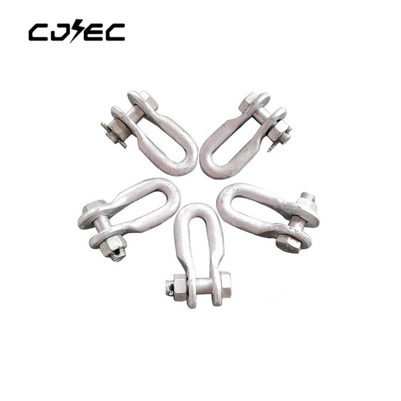 China 
                11kv High Strength Galvanized Screw Pin Anchor U-Shackle U-7
              manufacture and supplier