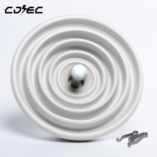 160kn U160bl Ball and Socket Type Disc Suspension Porcelain Insulator
