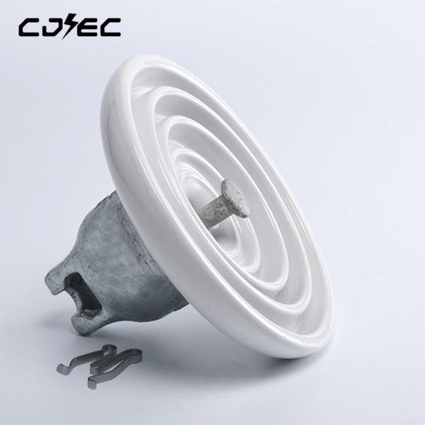 300kn U300b Ball and Socket Type Disc Suspension Porcelain Insulator
