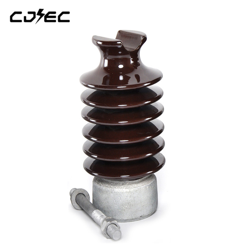 57-2 Overhead Power Pole Line Post Type Ceramic Porcelain Electrical Insulators