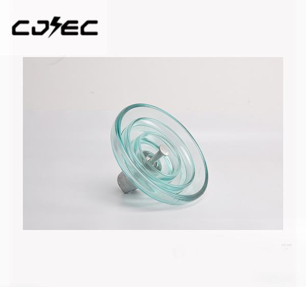 China 
                                 66kv 100kn tipo antivaho aislante de la suspensión de vidrio endurecido                              fabricante y proveedor