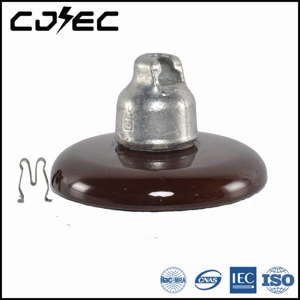 Chine 
                                 70kn ANSI 52-3 à bille et prise Suspensionin isolateurs en porcelaine de disque                              fabrication et fournisseur