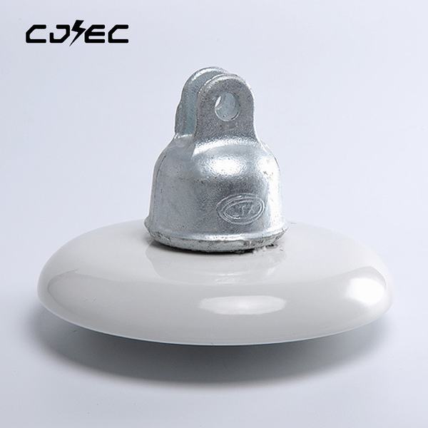 China 
                        70kn U70c Clevis Type Disc Suspension Porcelain Insulator
                      manufacture and supplier