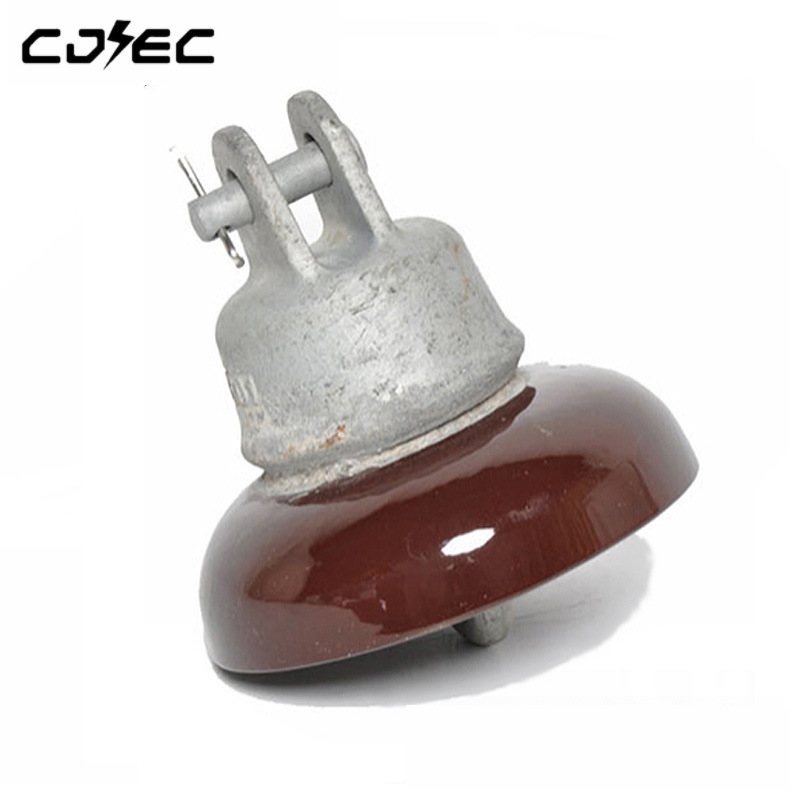 China 
                ANSI 52-1 Ceramic Disc Suspension Type Porcelain Insulator
              manufacture and supplier