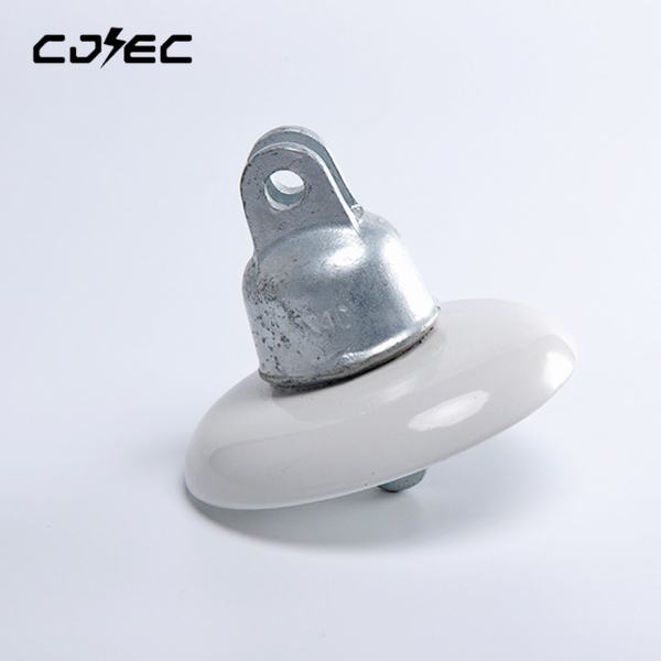 ANSI 52-1 Clevis Type Disc Suspension Porcelain Insulator 40kn