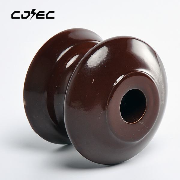 BS Class ED-2b / ED-2c Shackle Insulator /Ceramic/Porcelain Insulators for Low Voltage