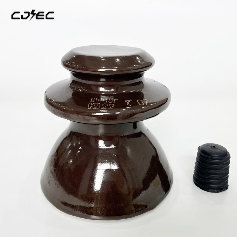 
                High Voltage Electrical Ceramic Shf10g Pin Porcelain Insulator for Kazakhstan
            