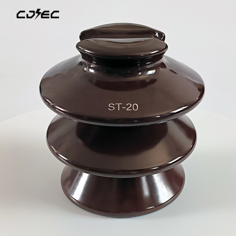 High Voltage Porcelain Pin Insulator of St-20/J (R) for Kazakhstan