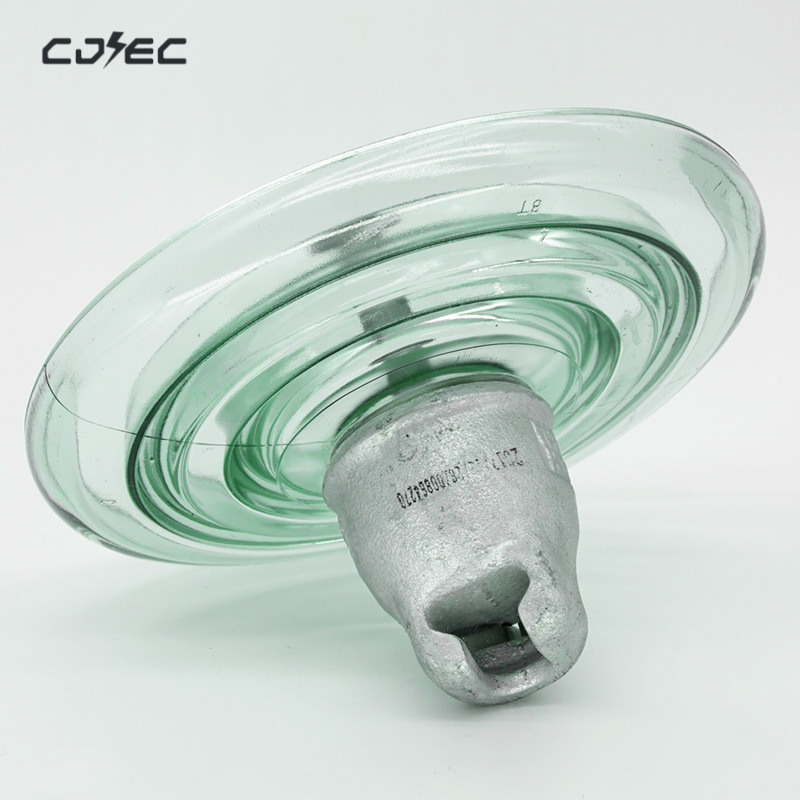 High Voltage Toughened Glass Disc Insulators U160b Insulator