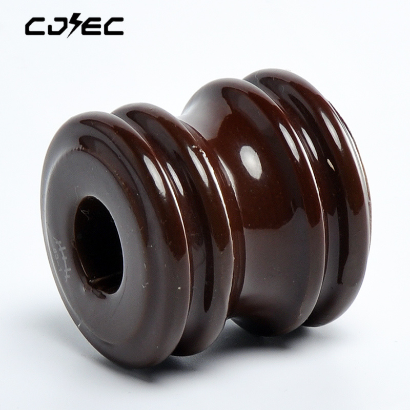 China 
                Low Voltage ANSI 53-1 Spool Ceramic Insulator
              manufacture and supplier