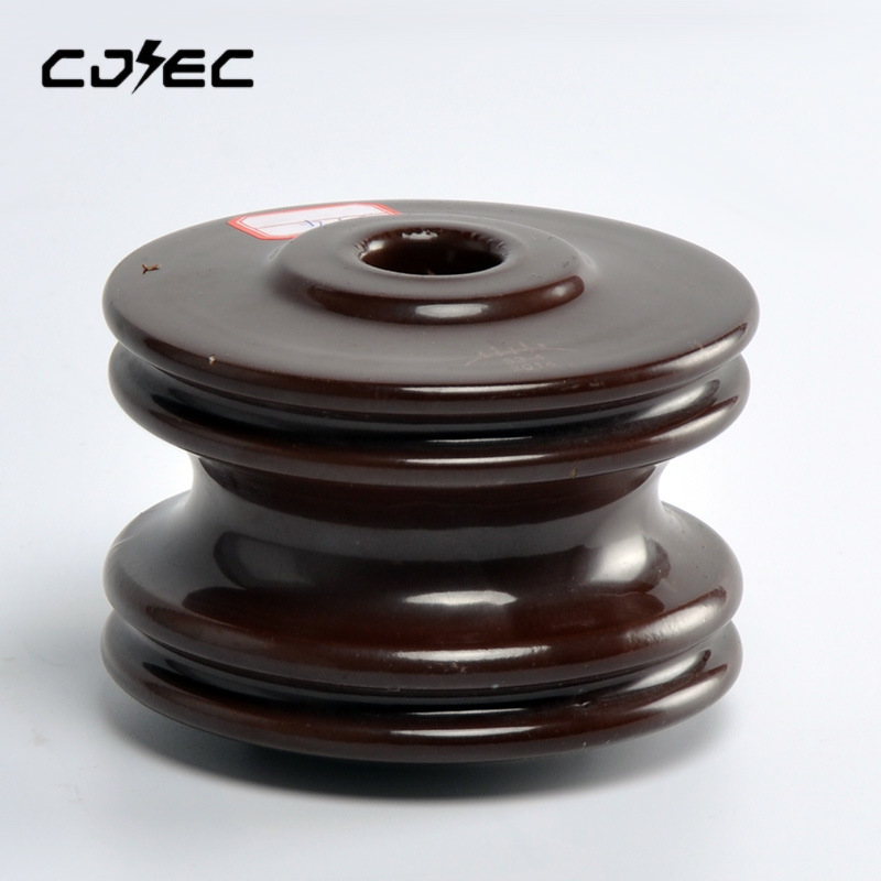 China 
                Low Voltage Spool Porcelain Insulator ANSI 53-4
              manufacture and supplier