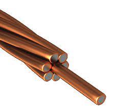 
                40% Iacs Conductivity 7AWG CCS Copperweld Cable
            