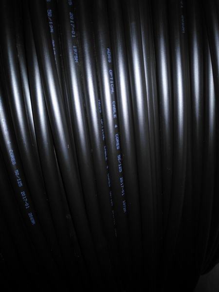 Cina 
                                 Tutto il cavo ottico aereo della fibra di Aramid del filato dell'armatura del rivestimento dielettrico ADSS del doppio                              produzione e fornitore