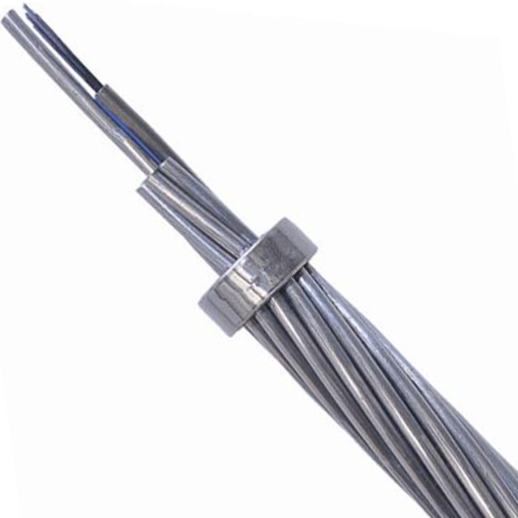 China 
                                 Tubo de acero inoxidable con recubrimiento de aluminio cable de fibra óptica OPGW                              fabricante y proveedor