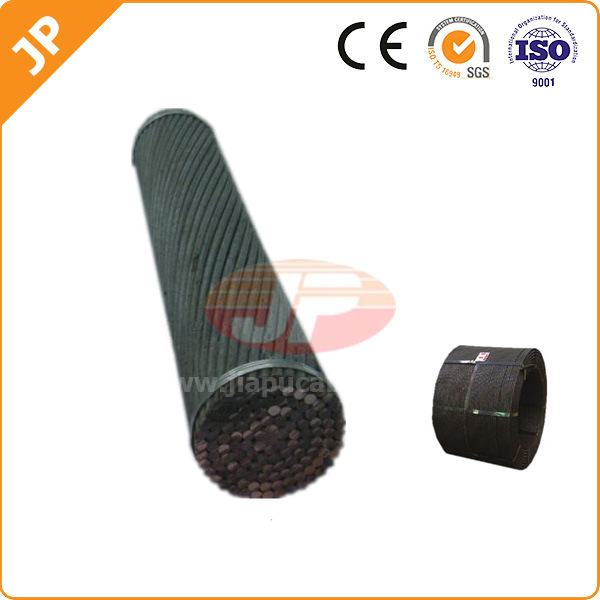 China 
                                 Blank Leiter-obenliegendes Kabel galvanisierter Stahldraht/Strang                              Herstellung und Lieferant