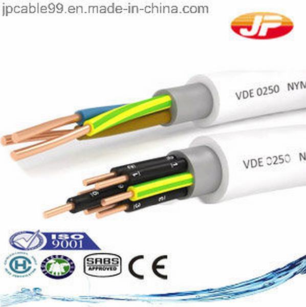 Cina 
                                 IEC 60227-4, VDE Nvv, cavo elettrico di BACCANO di Nyy                              produzione e fornitore