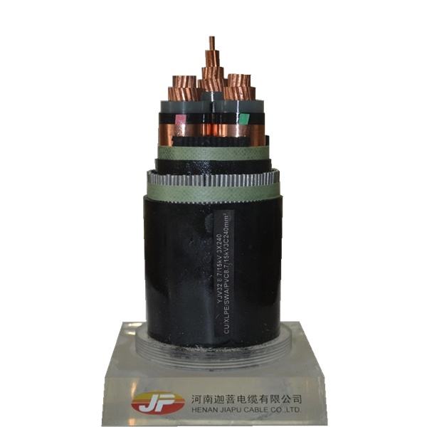 Китай 
                                 Мв напряжение короткого замыкания XLPE Swa бронированных электрический кабель и кабель питания                              производитель и поставщик