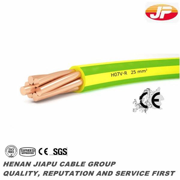 China 
                                 Aislamiento de PVC Cable eléctrico H07V-R                              fabricante y proveedor