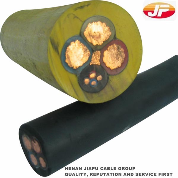 Screened Rubber Sheathed Movable and Flexible Mine Power Cable