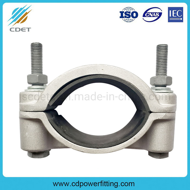 
                Aluminium Alloy Bolted Type Sigle Cable Cleat
            