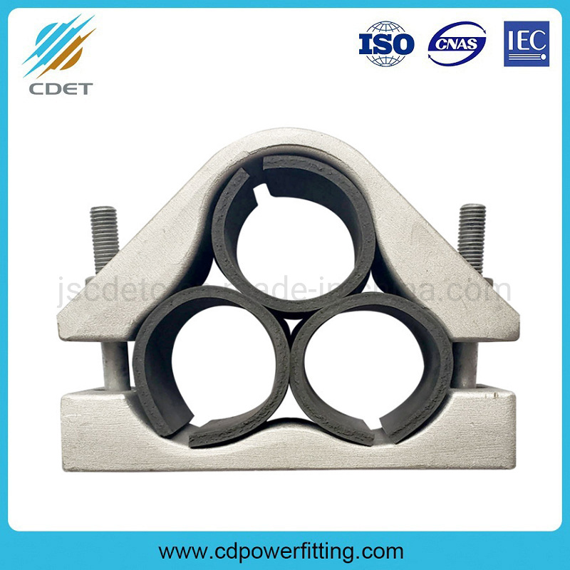China 
                Aluminium Alloy Trefoil Cable Fixing Cleat
              manufacture and supplier