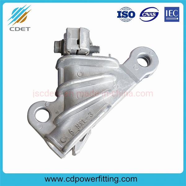 China 
                        Aluminium Alloy Wedge Type Tension Strain Dead End Clamp
                      manufacture and supplier