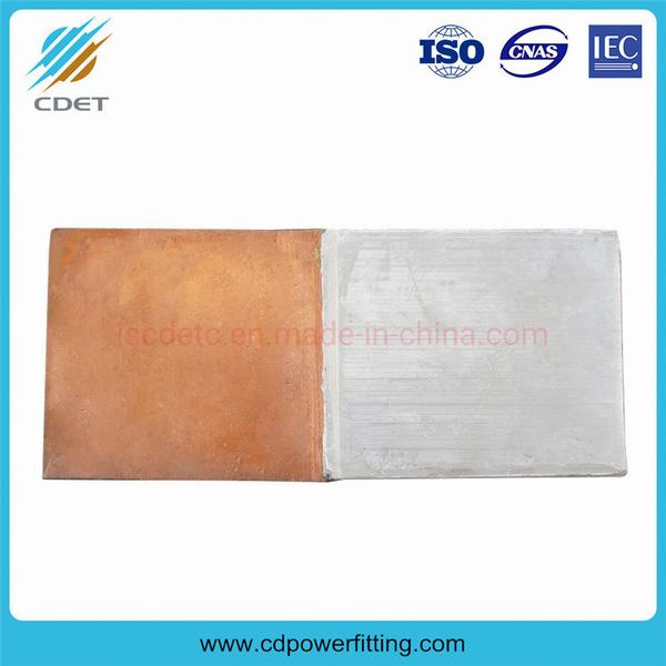 Chine 
                                 Bimétal cuivre aluminium la plaque de transition de la commission de l'adaptateur pour postes électriques                              fabrication et fournisseur