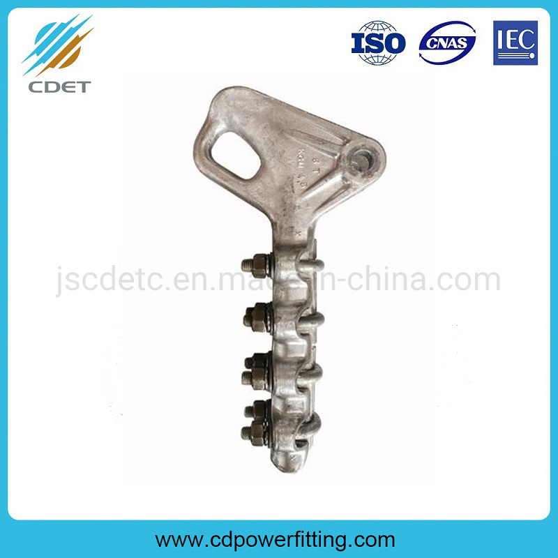 
                Bolted Gun Type Aluminum Tension Strain Clamp
            