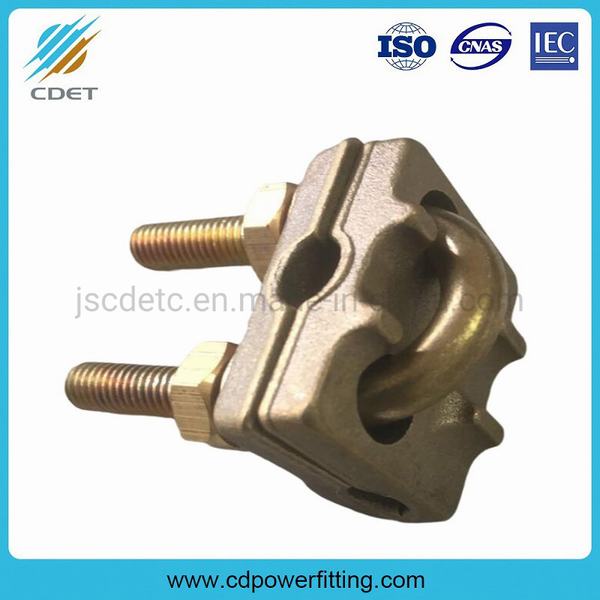 
                        Brass Earth Rod Clamp Earthing Cable Clamp Copper U Bolt
                    