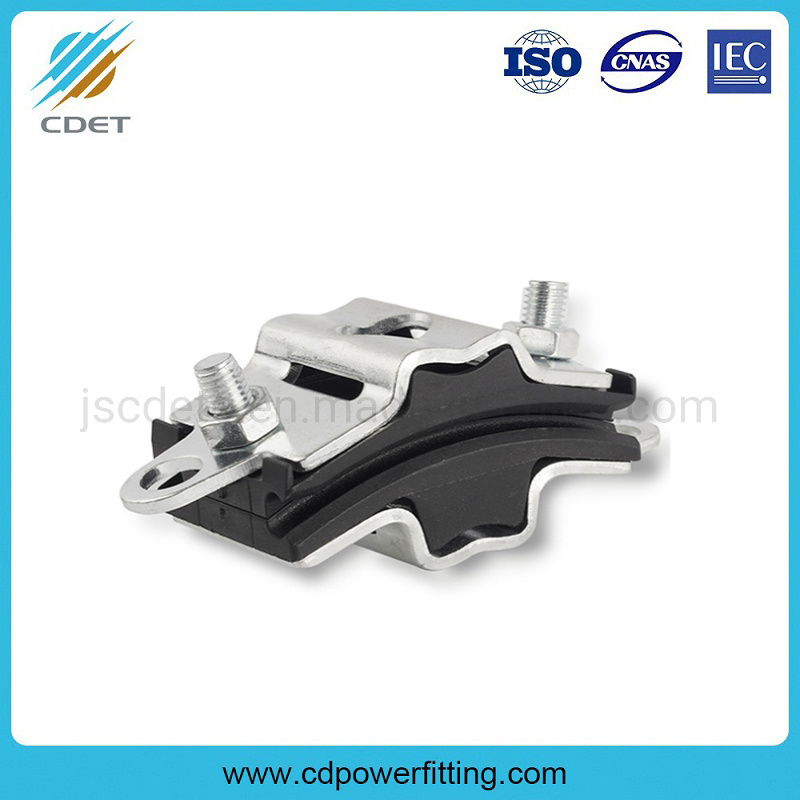 China Bended Optical Fiber Suspension Clamp