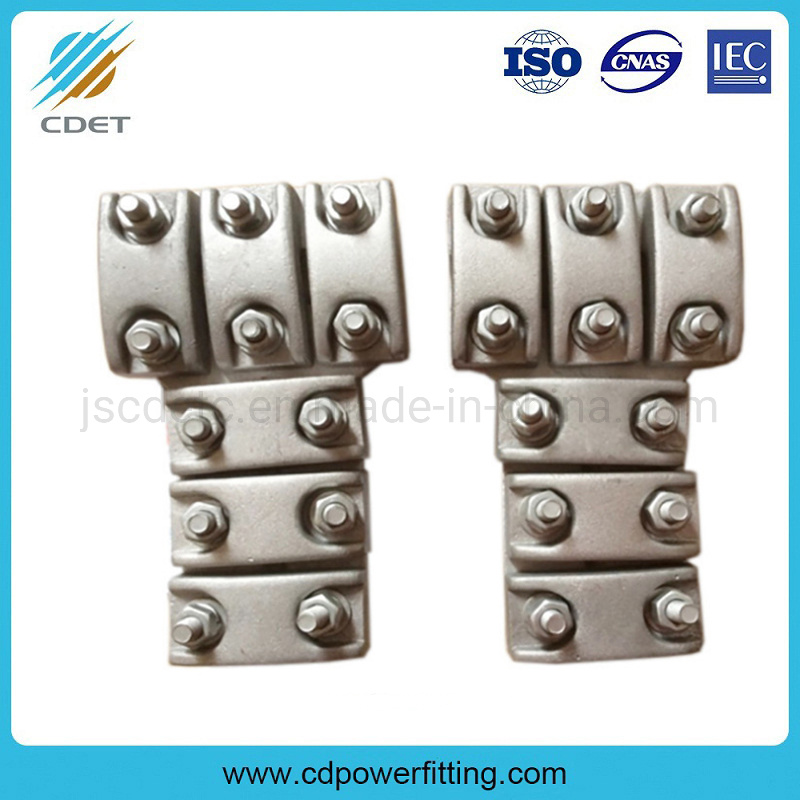 China Bolted Aluminum Alloy Terminal Tee Connector