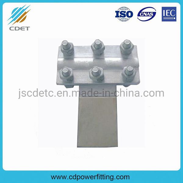 
                                 La Chine en aluminium de brasage T Collier de serrage de la plaque du connecteur de borne                            