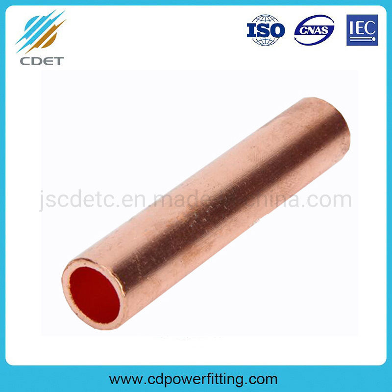 China Compression Pure Copper MID Span Joint Splicing Sleeve