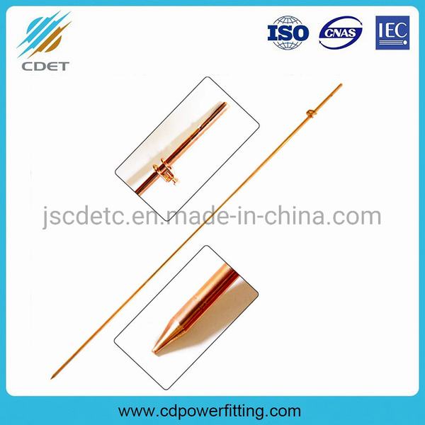 China Copper Bonded Ground Grounding Earth Rod