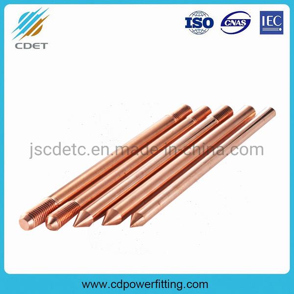 China Copper Ground Earth Rod