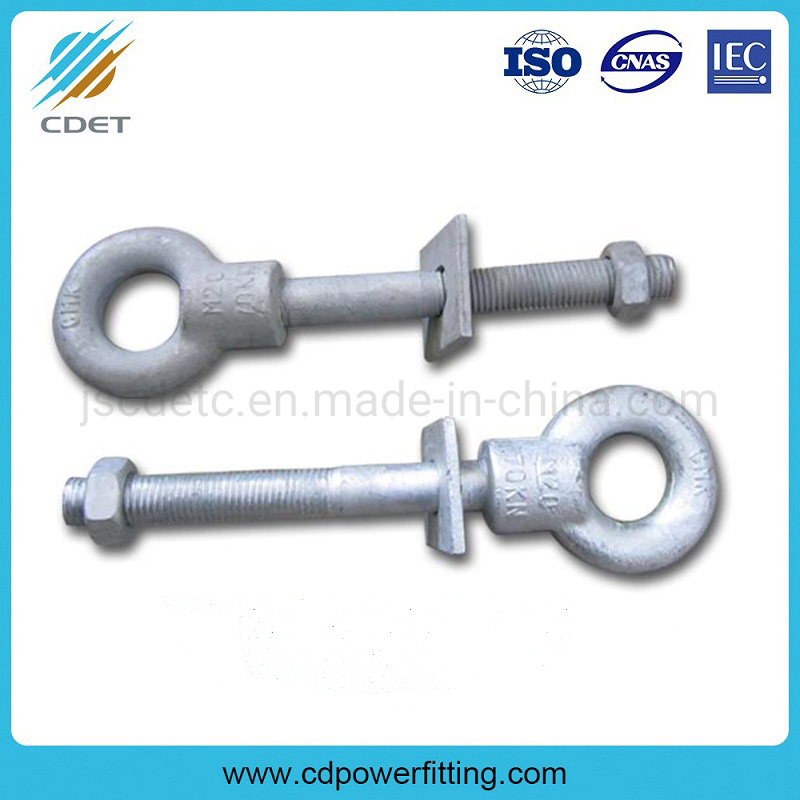 China 
                China Galvanized Forged Power Hardware Eye Bolt
              manufacture and supplier